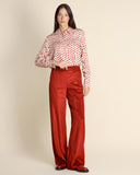 Pantaloni in velluto millerighe