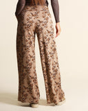 Pantaloni ijacquard in jersey