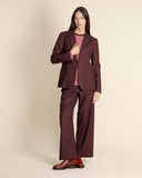 Giacca in misto lana e viscosa