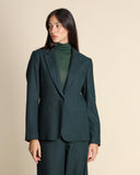 Giacca in misto lana e viscosa