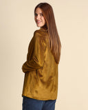 Giacca doppiopetto in velluto millerighe