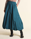 Gonna lunga in taffetà