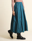 Gonna lunga in taffetà