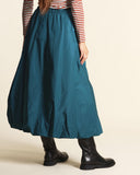 Gonna lunga in taffetà