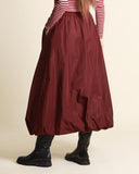 Gonna lunga in taffetà