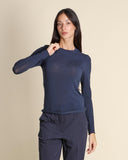 Maglia in jersey di modal e cashmere