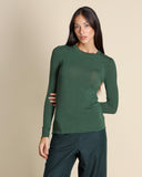 Modal and cashmere jersey sweater