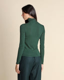 Modal and cashmere jersey sweater