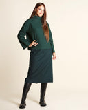 Maglia in jersey effetto lana cotta