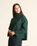 Maglia in jersey effetto lana cotta