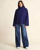 Maglia in jersey effetto lana cotta