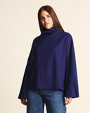 Maglia in jersey effetto lana cotta