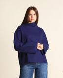 Maglia in jersey effetto lana cotta