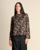 Maglia jacquard in jersey