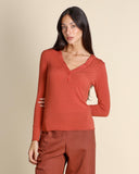 Maglia in jersey di modal e cashmere