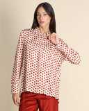 Camicia in twill di viscosa