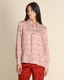 Camicia in twill di viscosa