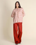 Camicia in twill di viscosa