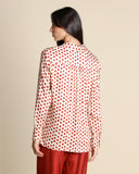 Camicia in twill di viscosa