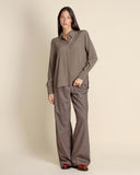 Camicia in crepe di misto seta