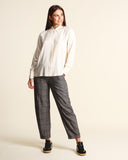 Camicia in crepe di misto seta