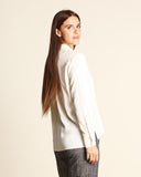 Camicia in crepe di misto seta