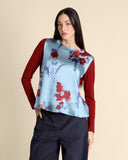 Blusa in bimateriale