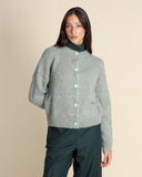 Cardigan in misto alpaca