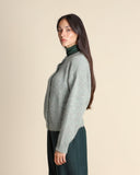 Cardigan in misto alpaca