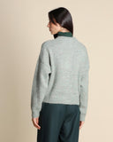 Cardigan in misto alpaca