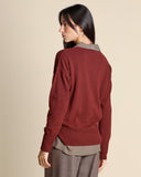 Maglia in misto lana e cashmere