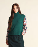 Gilet in lana, viscosa e cachemire