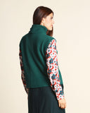 Gilet in lana, viscosa e cachemire