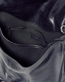 Borsa Diana in pelle con frange