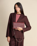 Borsa Clutch in pelle