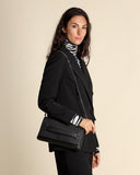 Borsa clutch in pelle