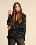 Cardigan in jersey di misto cotone
