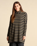 Maxi maglia in jersey di misto cotone