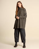 Maxi maglia in jersey di misto cotone