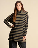 Maxi maglia in jersey di misto cotone