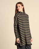 Maxi maglia in jersey di misto cotone