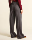 Pantaloni in jersey jacquard