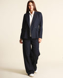 Giacca doppiopetto gessata