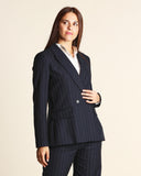 Giacca doppiopetto gessata