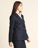 Giacca doppiopetto gessata