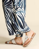 Sandali bassi in pelle