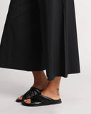 Sandali bassi in pelle