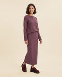 Maglia in jersey di misto cotone