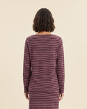 Cotton-blend jersey top