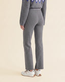 Pantaloni slim in punto Milano